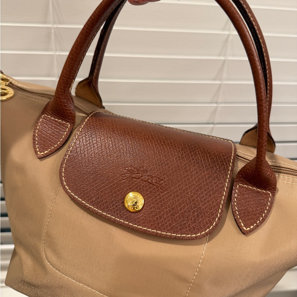Longchamp Le Pliage Small in Fawn - Picture 10 of 14